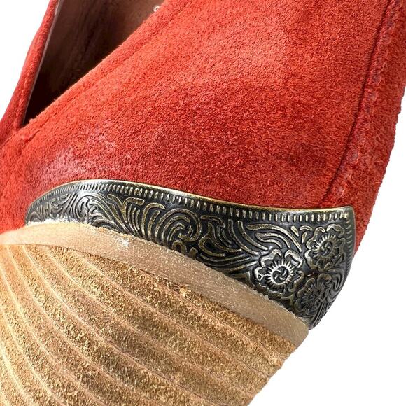 JEFFREY CAMPBELL for FP Comwell Ankle Boots in Rust Women's Size 8 - Picture 10 of 16